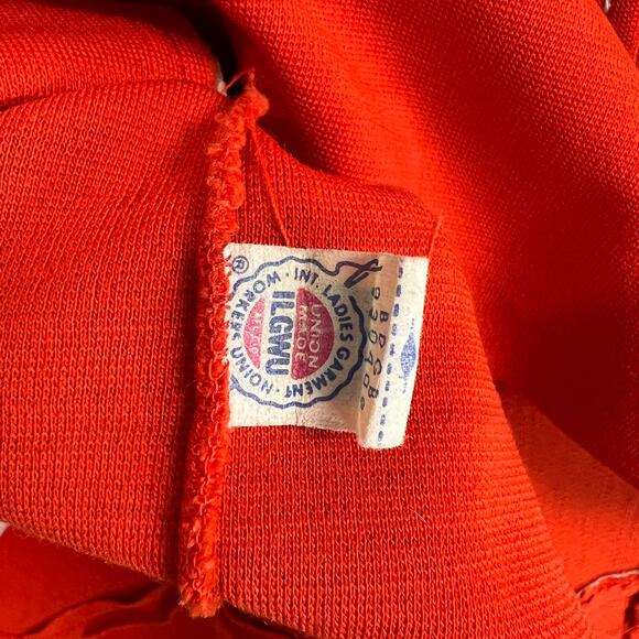 Vintage 70s Butte Knit Dress Set Red Preppy Modest - Picture 8 of 15